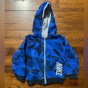 Youth Nike zip up hoodie